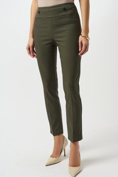 Joseph Ribkoff Avocado Millennium Straight Pull-On Pants
