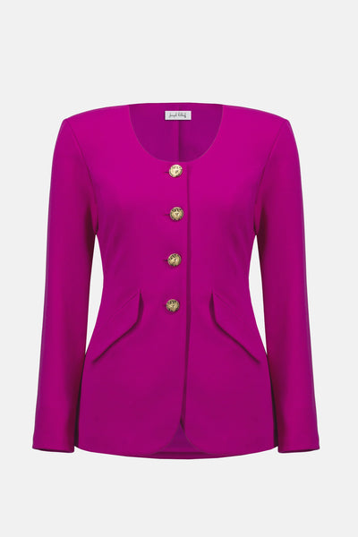 Joseph Ribkoff Scuba Crepe Fitted Jacket