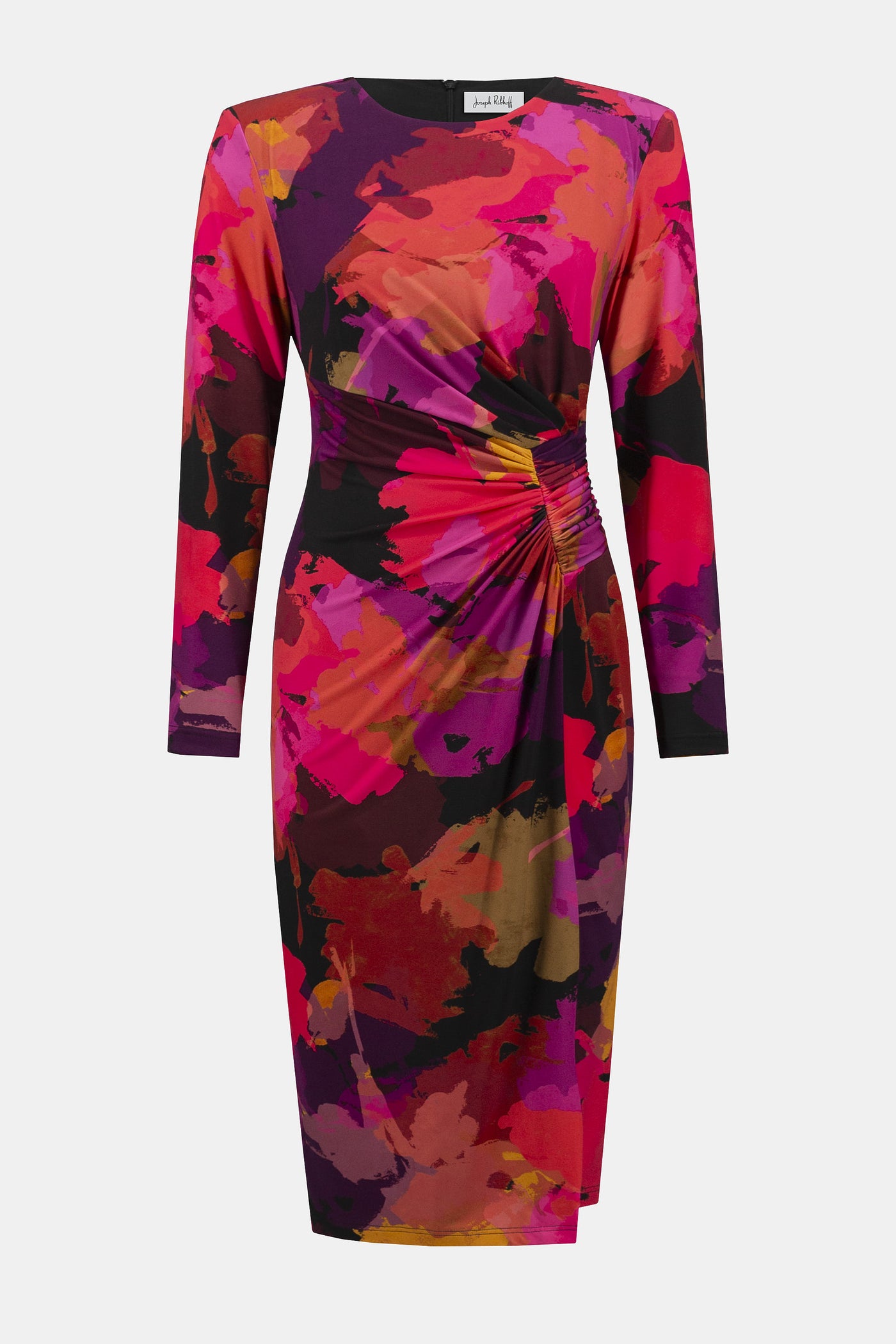 Joseph Ribkoff Silky Knit Floral Print Sheath Dress