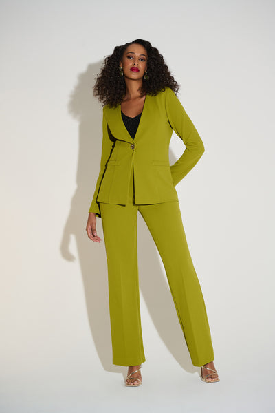 Joseph Ribkoff Signature | Scuba Crepe Collarless Blazer