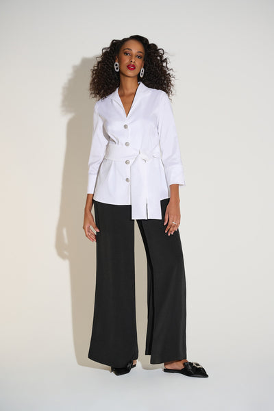 Joseph Ribkoff Stretch Taffeta Fitted Jacket