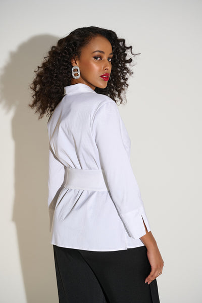 Joseph Ribkoff Stretch Taffeta Fitted Jacket