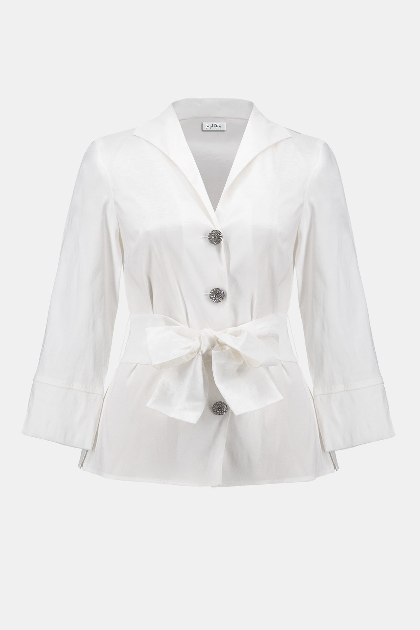 Joseph Ribkoff Stretch Taffeta Fitted Jacket