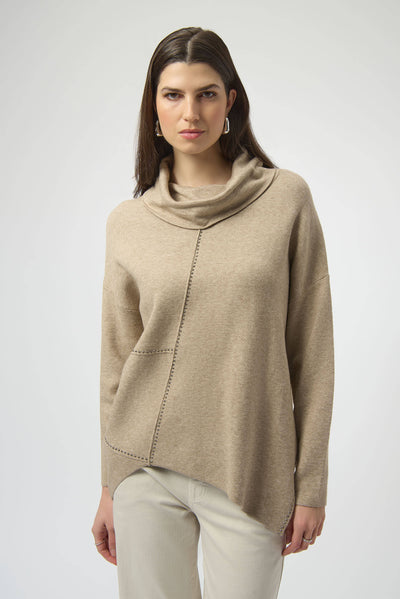 Joseph Ribkoff Sweater Knit Asymmetrical Pullover