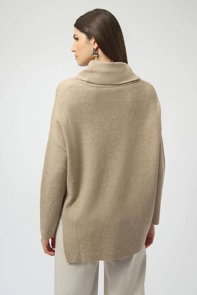 Joseph Ribkoff Sweater Knit Asymmetrical Pullover