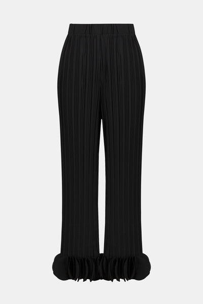 Joseph Ribkoff Georgette Wide Leg Pleated Pants