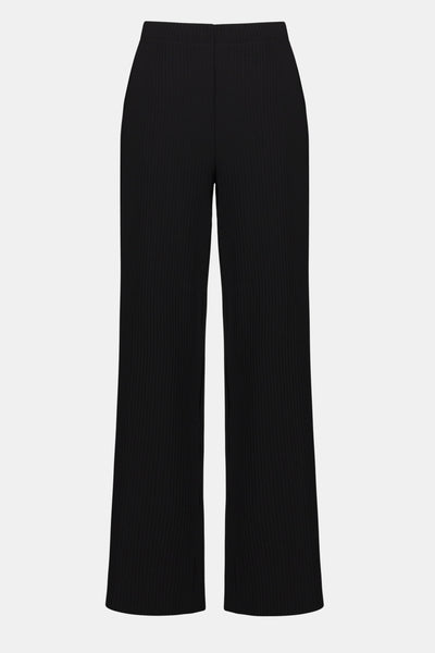 Joseph Ribkoff Pleated Scuba Crepe Wide-Leg Pants