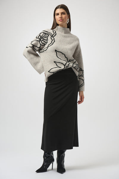 Joseph Ribkoff Silky Knit Pull-On Maxi Skirt