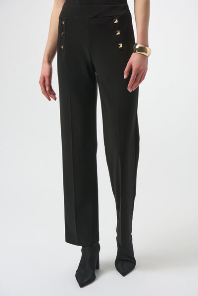 Joseph Ribkoff Silky Knit Straight Leg Pull-On Pants