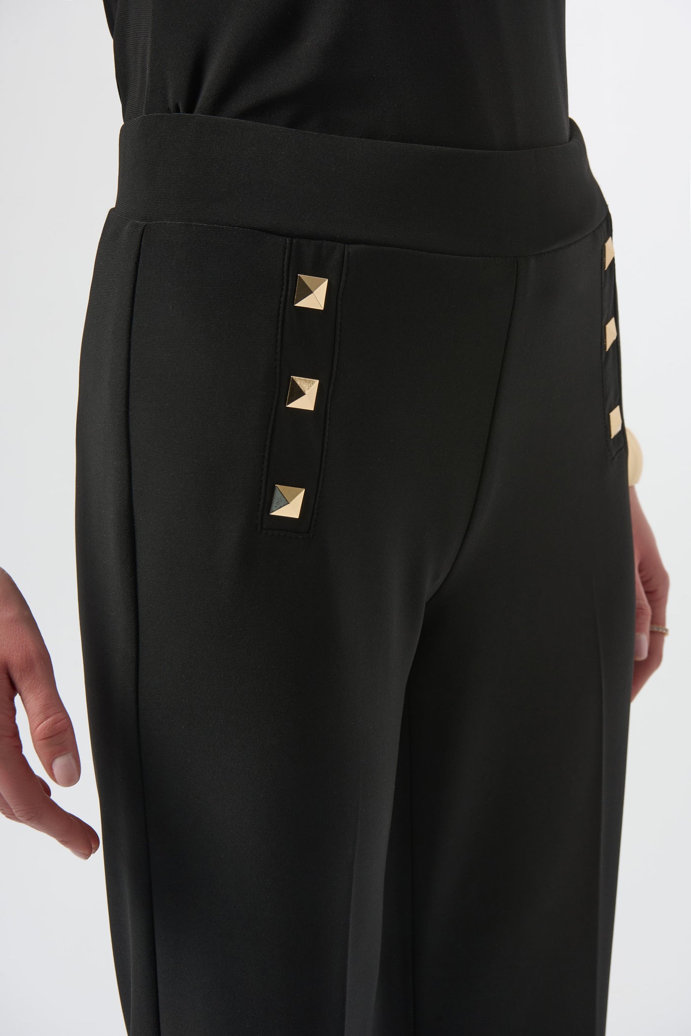 Joseph Ribkoff Silky Knit Straight Leg Pull-On Pants