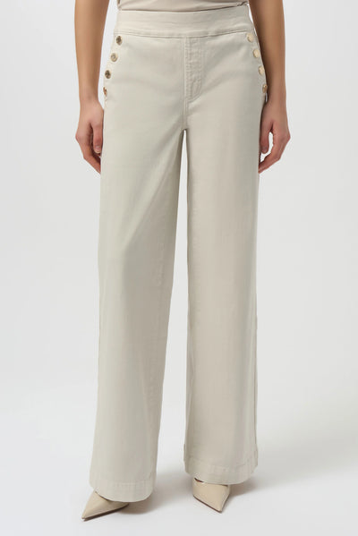 Classic Wide Leg Pull-On Jeans Birch