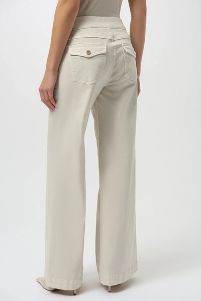 Classic Wide Leg Pull-On Jeans Birch