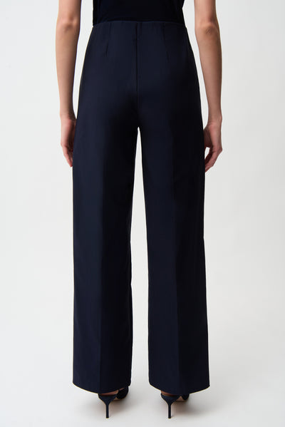Joseph Ribkoff Midnight Blue Millennium Wide Leg Pull-On Pants