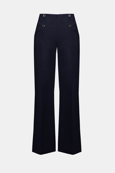 Joseph Ribkoff Midnight Blue Millennium Wide Leg Pull-On Pants