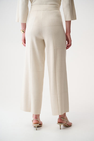 Joseph Ribkoff Birch Brushed Viscose Culotte Pants