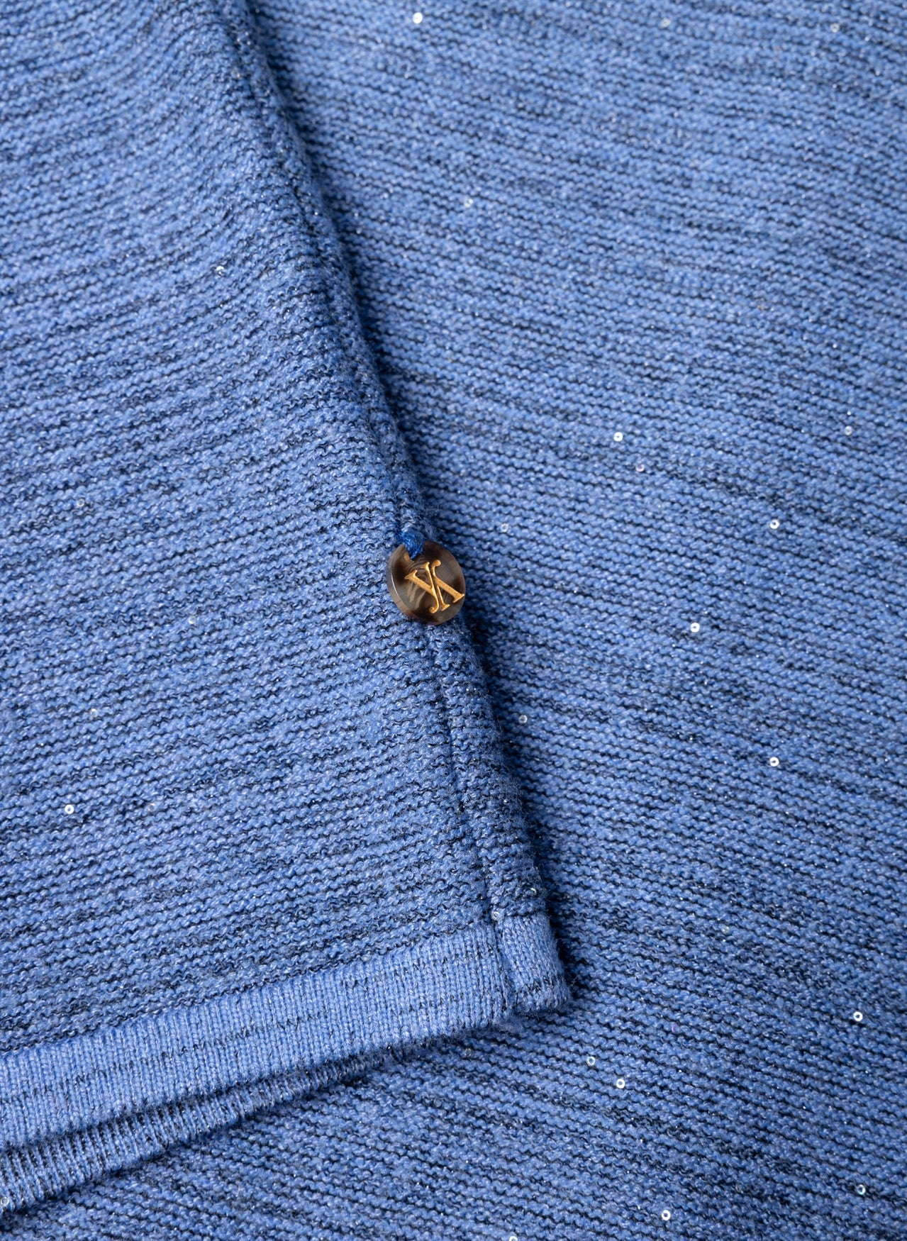 Light Blue Berengária Round Neck Jumper