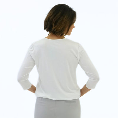 Long Sleeve Top With Graphic Design