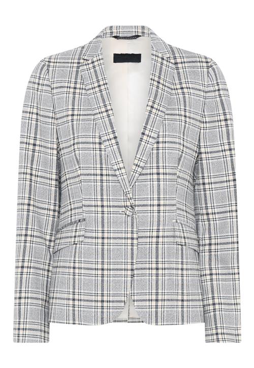Check Print Single Breasted Blazer