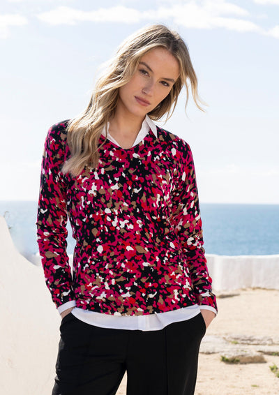 Pink, Red and Black Spotted Jumpers