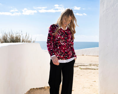 Pink, Red and Black Spotted Jumpers
