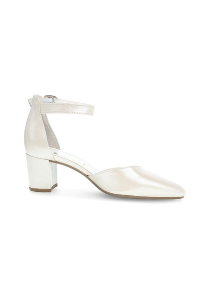Off White Open Court Shoe With Buckle