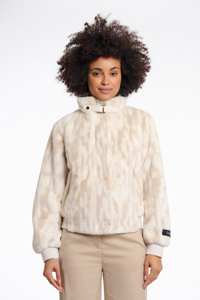 Ambra Short Fake Fur Jacket