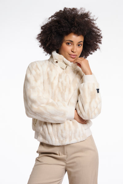 Ambra Short Fake Fur Jacket