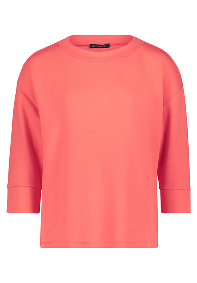 Coral Jumper with 3/4 Slit Sleeve