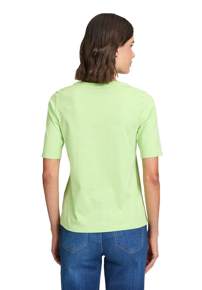 Green T-Shirt with 1/2 Sleeve