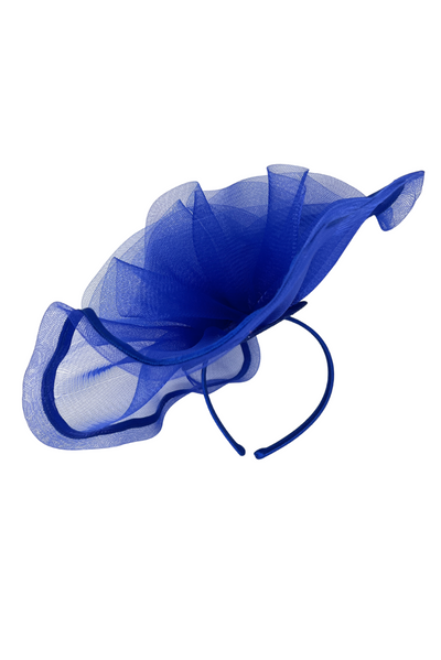 Large Fascinator with Mesh Design