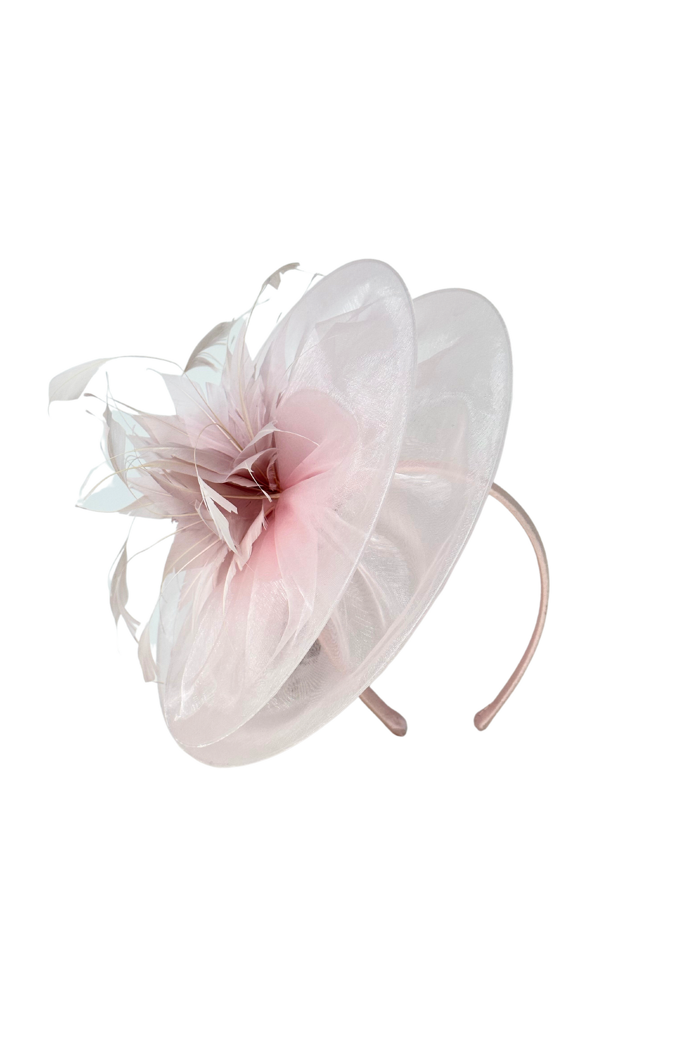 Sorbet Sheer Fascinator with Feathers