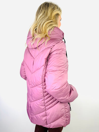Val Thorens Cool Pink Puffer Jacket