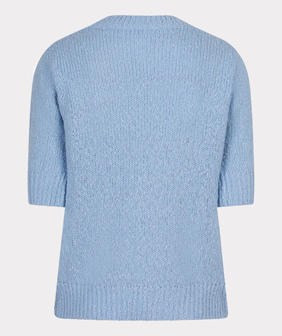 Sky Blue Sweater with Sequins