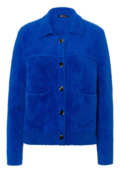 Midnight Blue Button Up Jacket