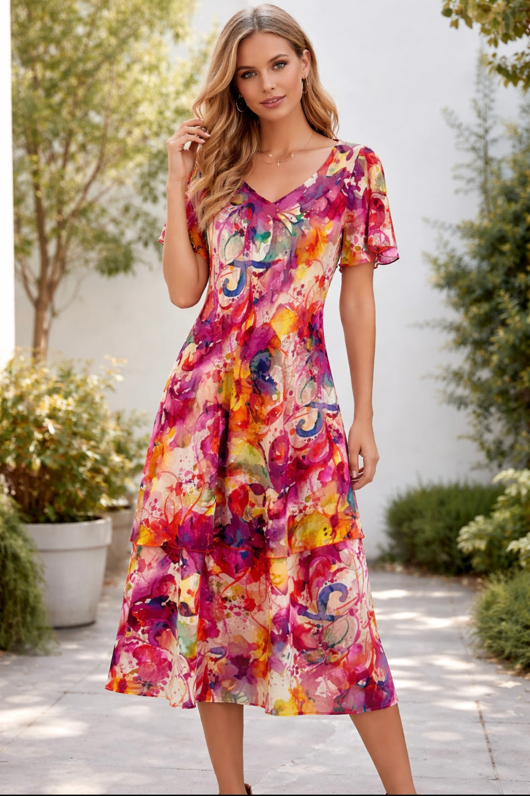 white christmas dresses Allison New York Lulu Dress, S / White