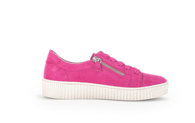 Fuchsia Runner With Side Zip