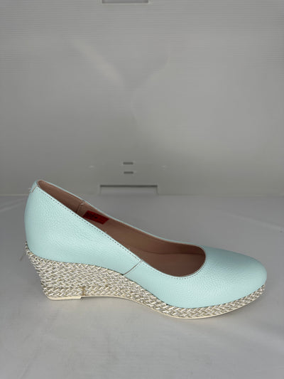Aquamarine Wedge Shoe
