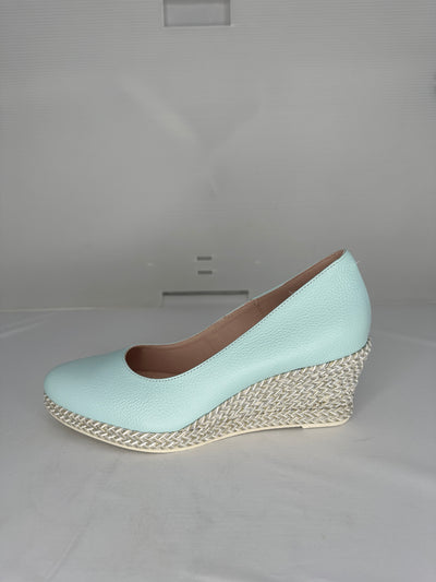 Aquamarine Wedge Shoe
