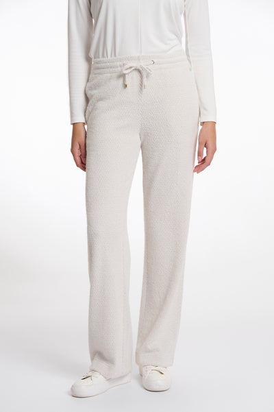 Jacqueline Wide Leg Trousers With Tie Strings