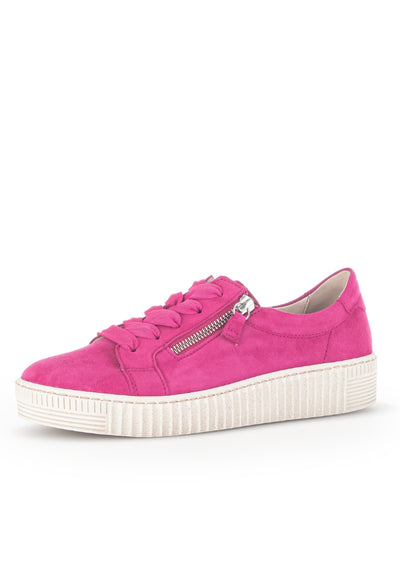 Fuchsia Runner With Side Zip