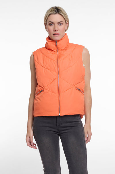 Flash Orange Bodywarmer with Zip Pockets
