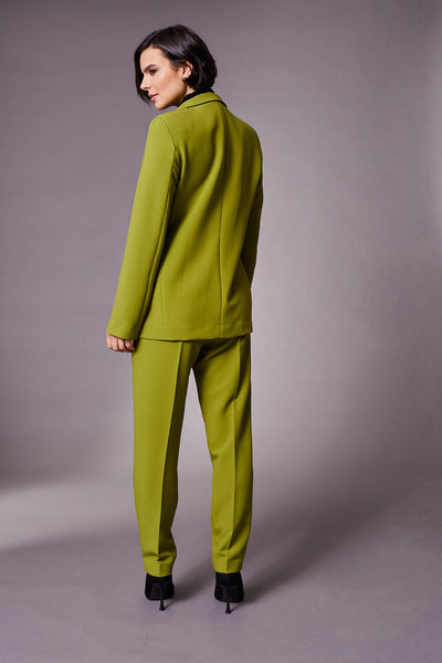 Olive Green Trouser Suit