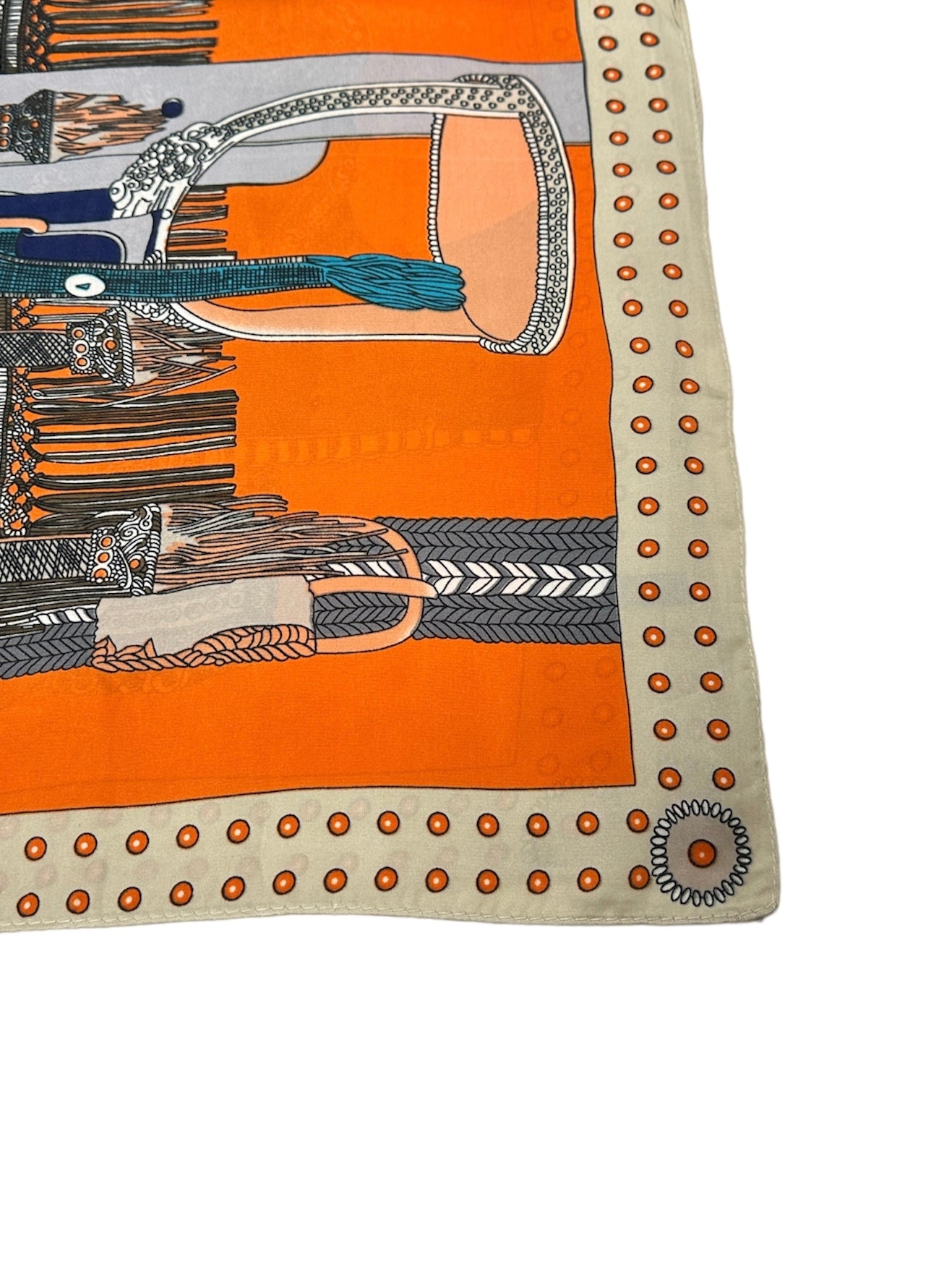 Abstract Print Silk Feel Neck Scarf ( Various Colours )
