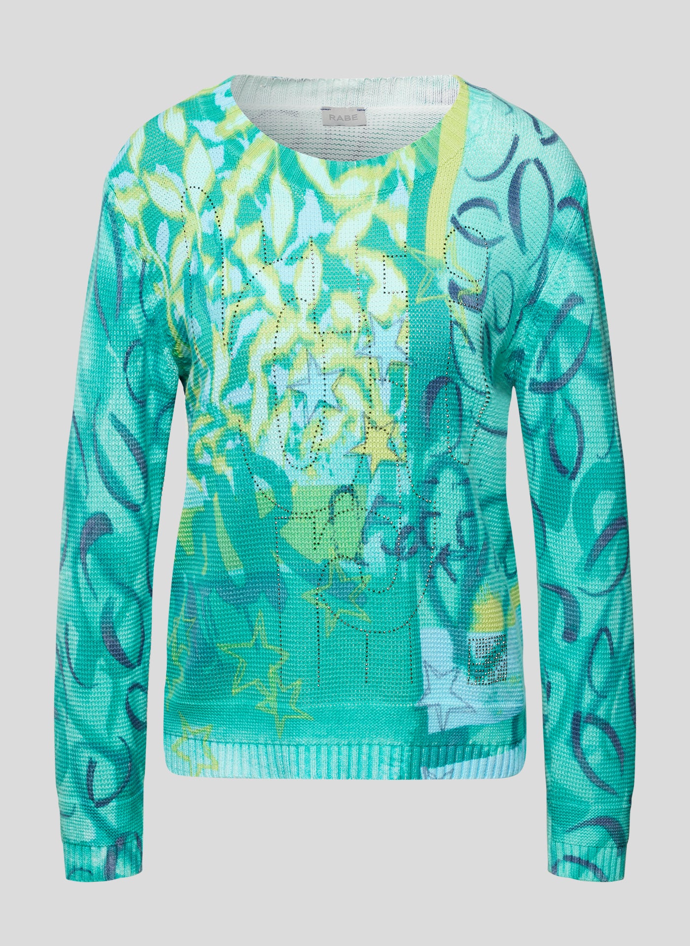 Flow Motion Jumper With Diamonte Detail