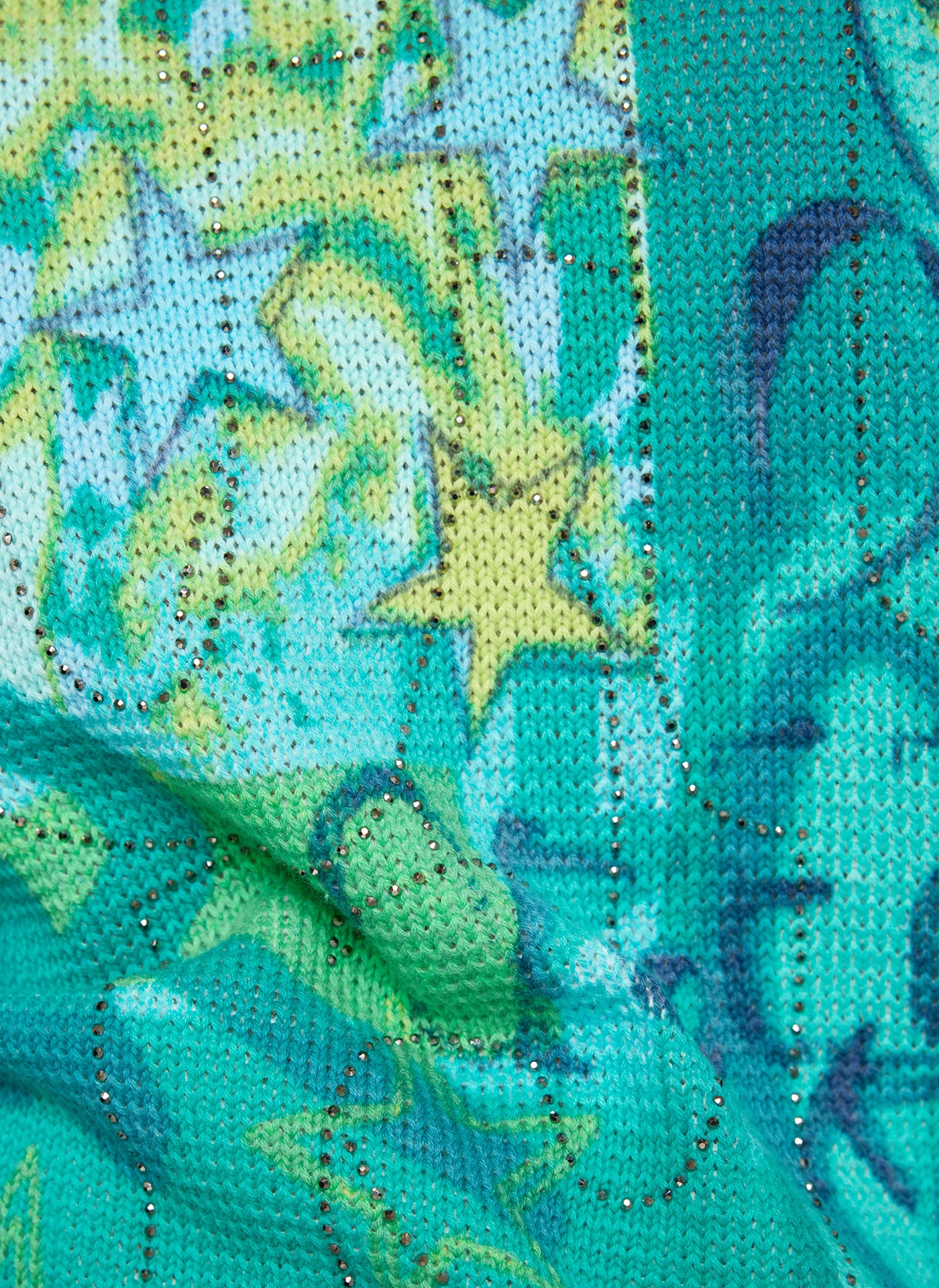 Flow Motion Jumper With Diamonte Detail