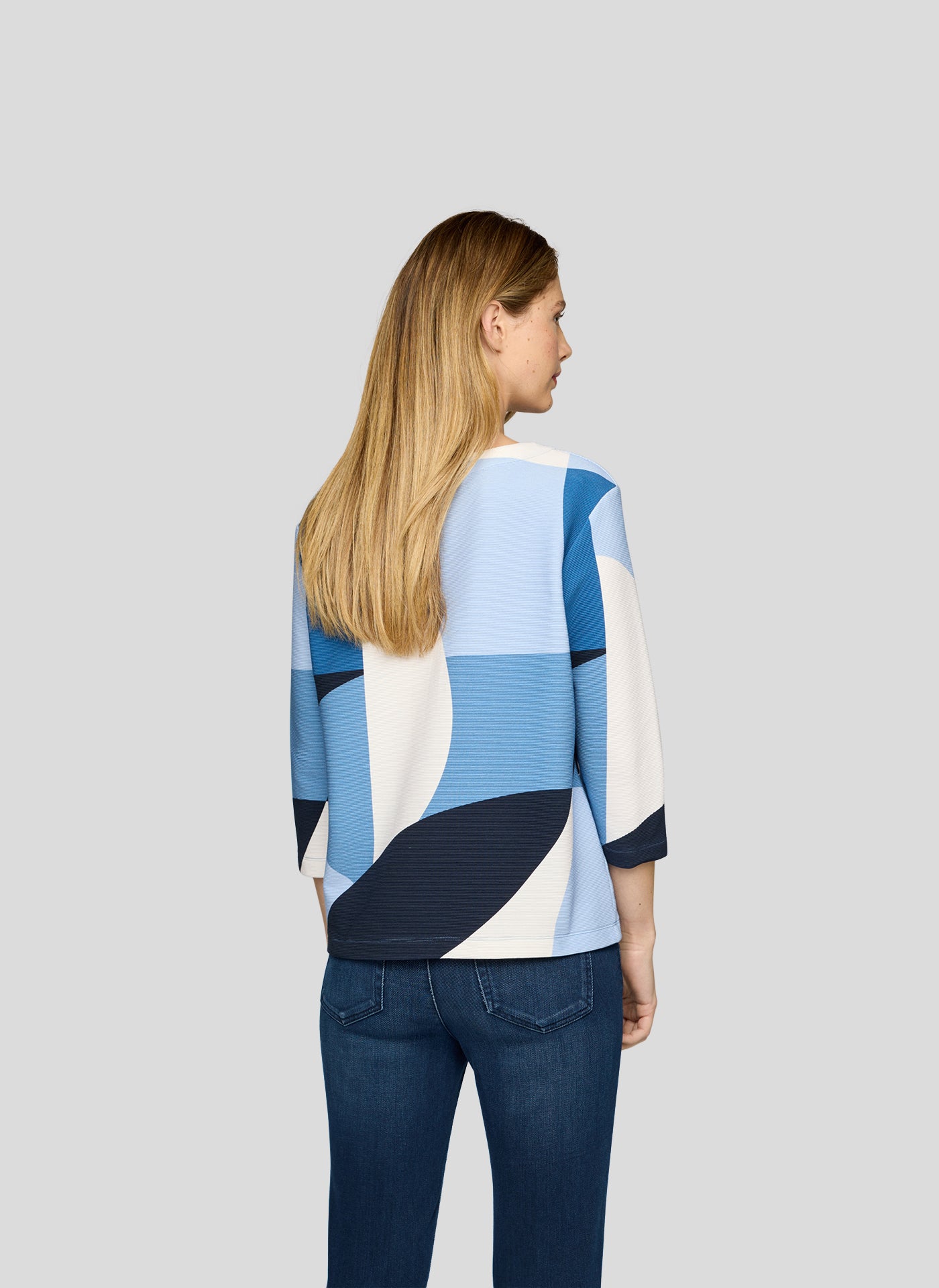 Nordic Blue Embellished Jumper