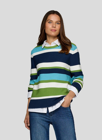 Multicoloured Striped Jumper