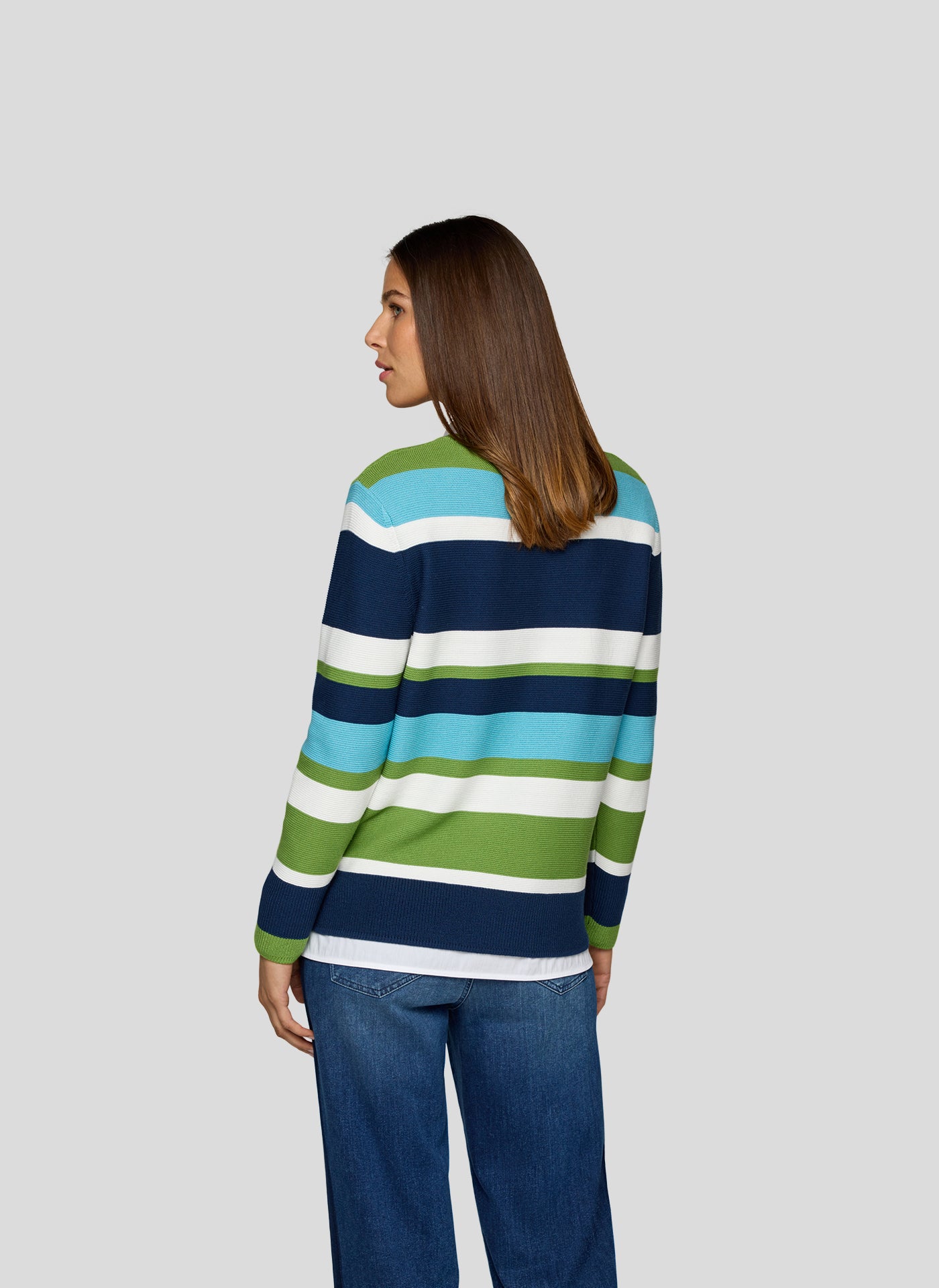 Multicoloured Striped Jumper