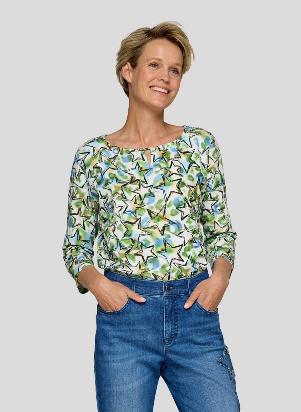 Rabe patterned top 