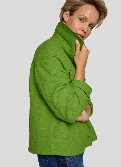 Green Jacket With Breast Pockets